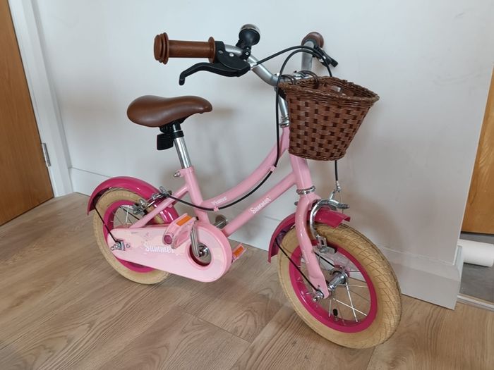 12" kids bike (pink)
