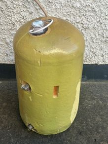 Copper hot water tank