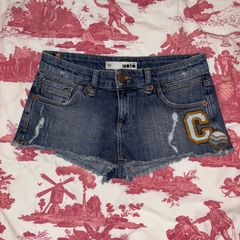 Topshop Moto denim shorts