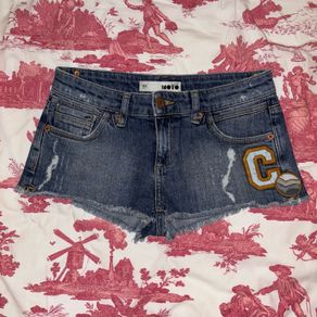 Topshop Moto denim shorts