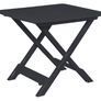 Folding Table in White Garden or Camping Table Ideal as Side Table Image 2