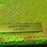 Kurt Geiger Sequin Kensington Medium Handbag in Green Image 6