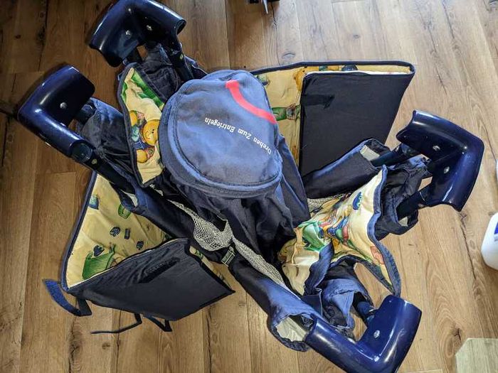 Folding baby cot Kiddi-o