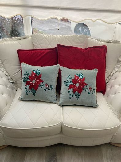 7 Decorative Christmas Cushions  Set of 7