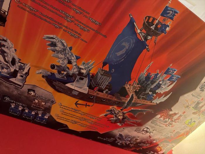 megabloks Dragons Norvagen destroyer ship NEW