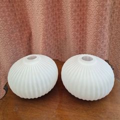 Mid Century Glass Ceiling shades