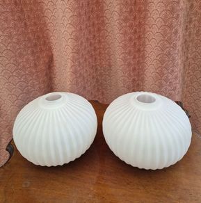 Mid Century Glass Ceiling shades