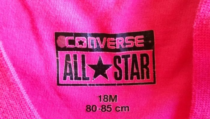 Converse t shirt 12-18m