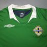 FREE POST 2008 Northern Ireland (L) Jersey Shirt  2009 Umbro Vintage Retro Soccer Football Irish Green Norn iron Large Image 2