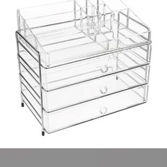 clear cosmetic organiser