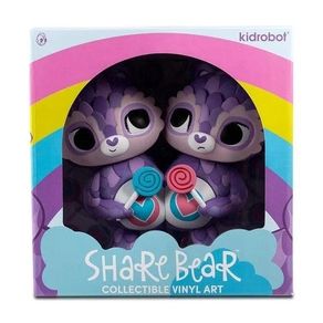 Signed ShareBear Collectible Vinyl Art by Kidrobot