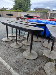 Large bar or lounge tables