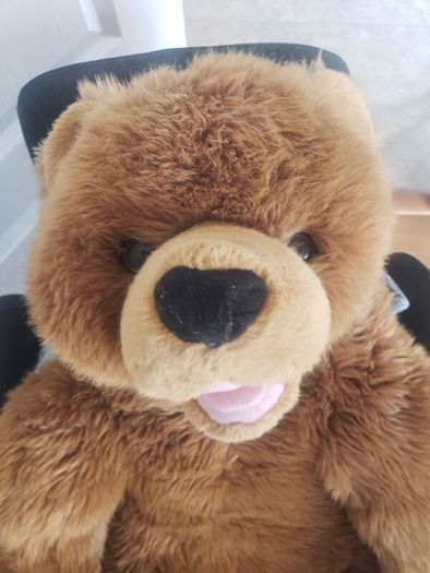 34 inch large fluffy bear