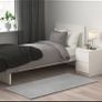 Rug low pile light grey 150cm x 80cm Image 4