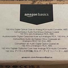Amazon basics DAC + cables