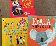 starting school making friends children books brand new