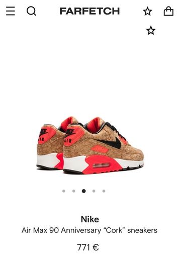 Ultra Rare Collectors Nike Air Max 90 Anniversary Cork