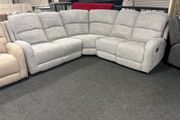 New Paris Fabric Recliner Corner Sofa