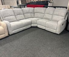 New Paris Fabric Recliner Corner Sofa