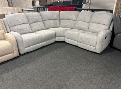New Paris Fabric Recliner Corner Sofa