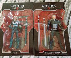 McFarlane The Witcher 3: Wild Hunt 7' Action Figure - Geralt + Ciri Bundle