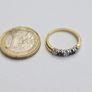 18ct Yellow Gold Sapphire & Diamond Eternity Ring Image 4