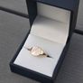 Vintage 9ct Gold Small Signet Ring Image 3