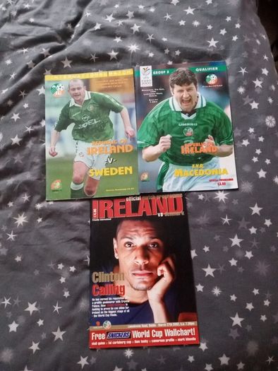 Collection of 66 Republic of Ireland International Football Programmes