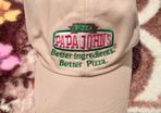 Papa Johns authentic cream cap