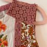 Printed embroidered top Image 5