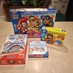 Collection of Jigsaws and Memory games