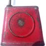 Vintage 1930s Valvespout Oil Can - Antique English Metal Thumb Oiler Garage Prop Image 3