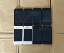 Job Lot of 8x Apple iPhone 4 / 4s - Clean Screens - Spares & Repairs