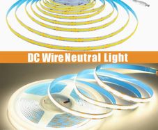 5m Self-Adhesive DC 5V Low Voltage COB LED Light Strip Self-Adhesive & Cuttable Plug & Play