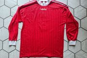 Football jersey vintage adidas red long sleeve XXXL Nr 2 2 - 3XL