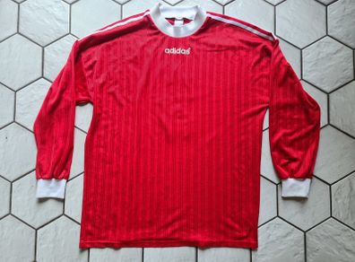 Football jersey vintage adidas red long sleeve XXXL Nr 2 2 - 3XL