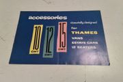 Ford Thames Vans Brochure.