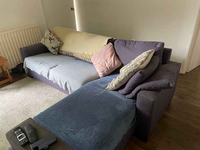 3 person L shaped couch