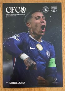 2025 Chelsea v Barcelona - UEFA Champions League Programme