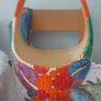 Clarice cliff melons pattern basket Image 2