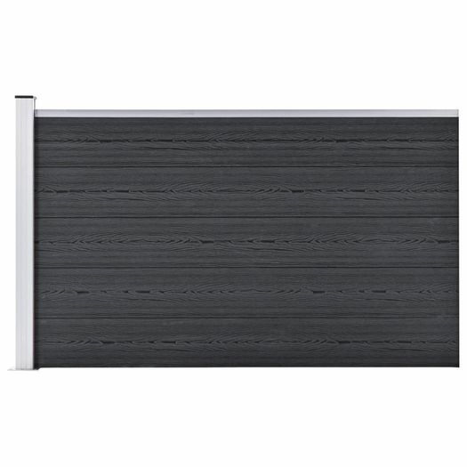 Garden Fence WPC 180x105 cm Grey