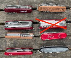 7 Swiss Army Style Penknives