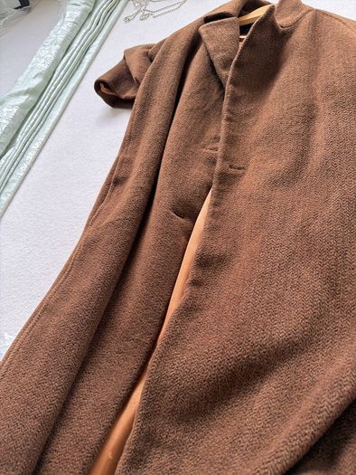 Vintage Irish designer Henry White ladies Size 14 Pure Wool  coat