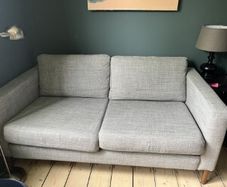 Karlstad Two seater Grey