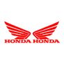 Honda Wings stickers decals x2 Fuel tank helmet fairings Image 3