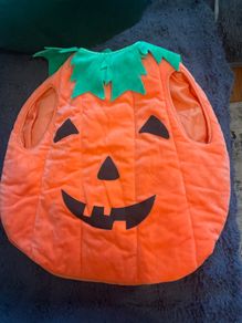 Super soft pumpkin costume