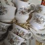 22piece  Royal Tara Brids  @ Fruit   Tea Set Image 6