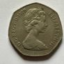Elizabeth II 2nd portrait 1970 1979 1980 50p uk coins Image 7