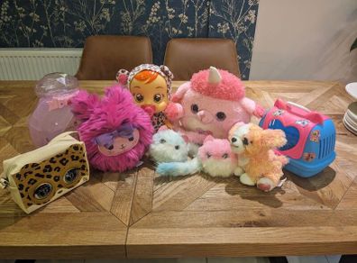 Assortment of Electronic Soft Toys