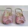 DESTRA Pink Sequin Embellished Peep Toe Slingback Flat Sandals UK3 EU36 BNIB CAN POST Image 6